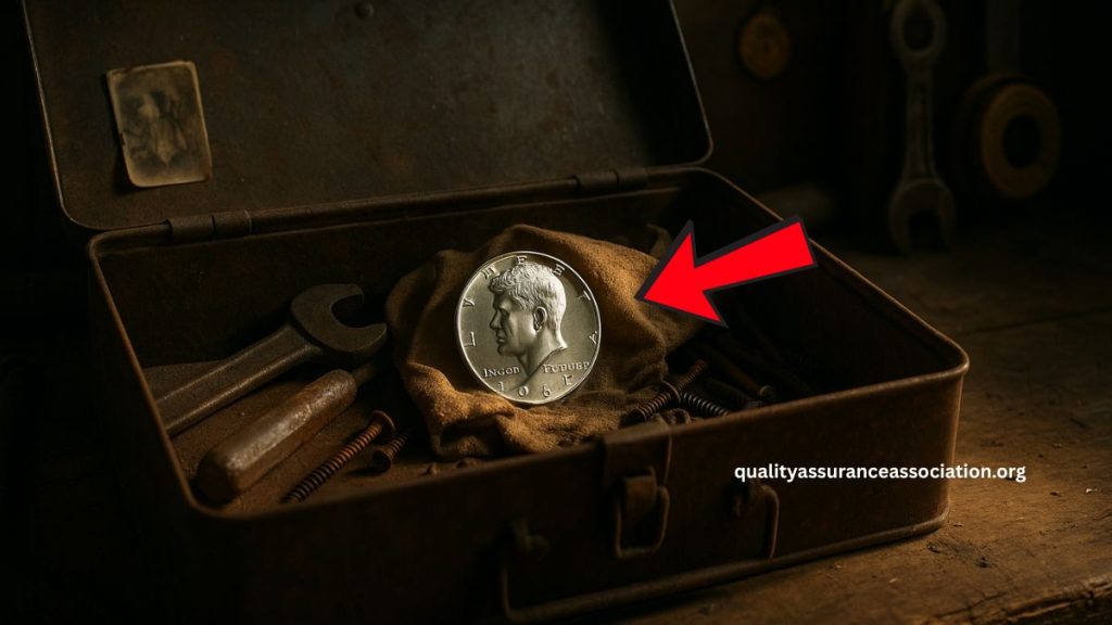 Forgotten Kennedy Half Dollar Coin In Grandpa’s Toolbox Turns Out To Be A $50,000 Jackpot