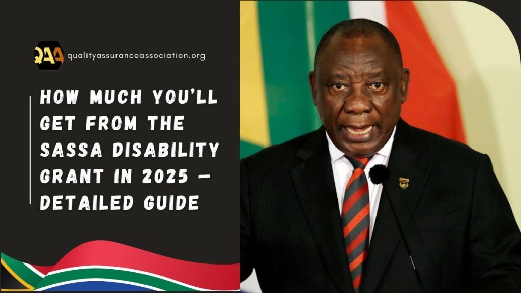 How Much You’ll Get from the SASSA Disability Grant in 2025 – Detailed Guide