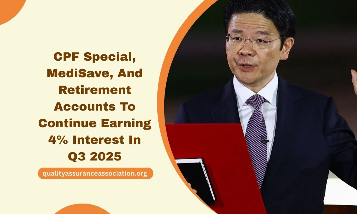 CPF Special, MediSave, And Retirement Accounts To Continue Earning 4% Interest In Q3 2025