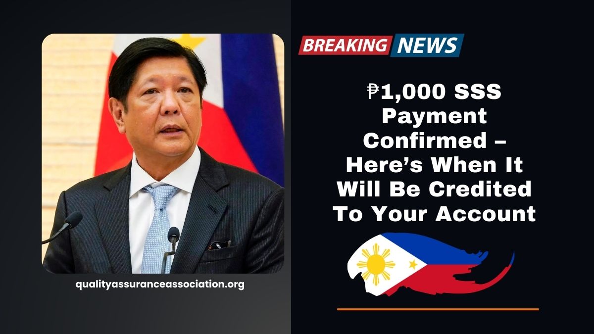 ₱1,000 SSS Payment Confirmed – Here’s When It Will Be Credited To Your Account